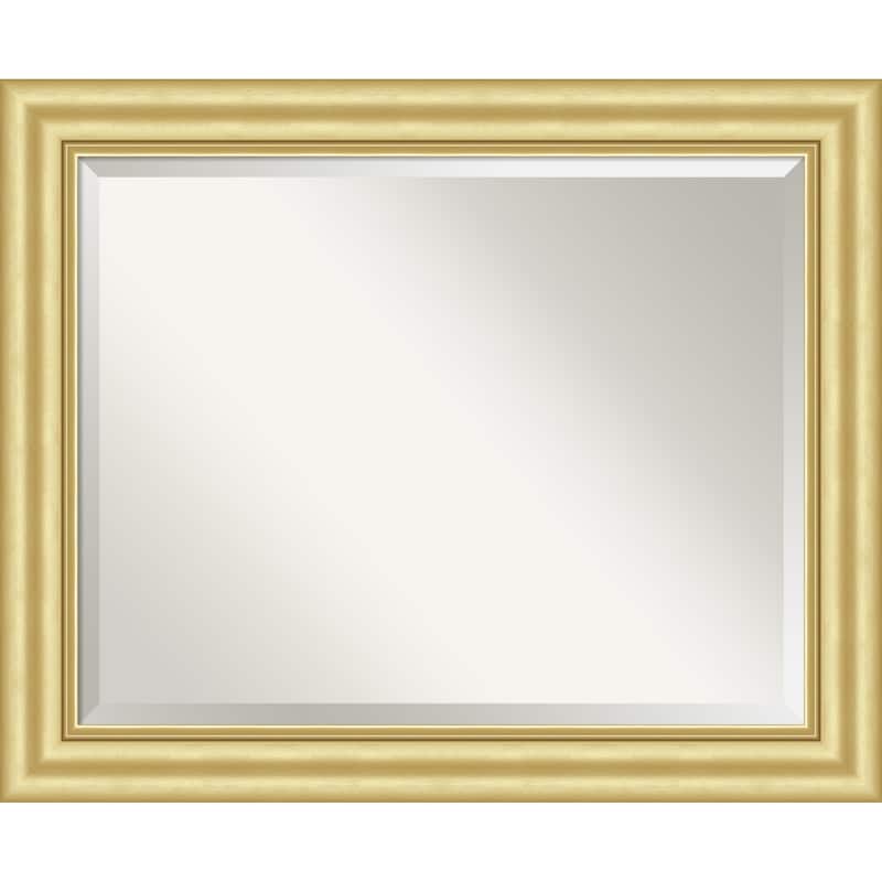 Sophia Beveled Framed Bathroom Vanity Wall Mirror