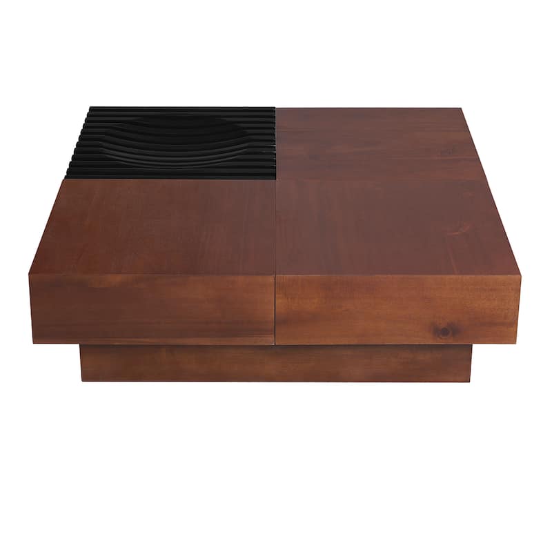 Christopher Knight Home - Amelia Solid Wood Coffee Table with Storage