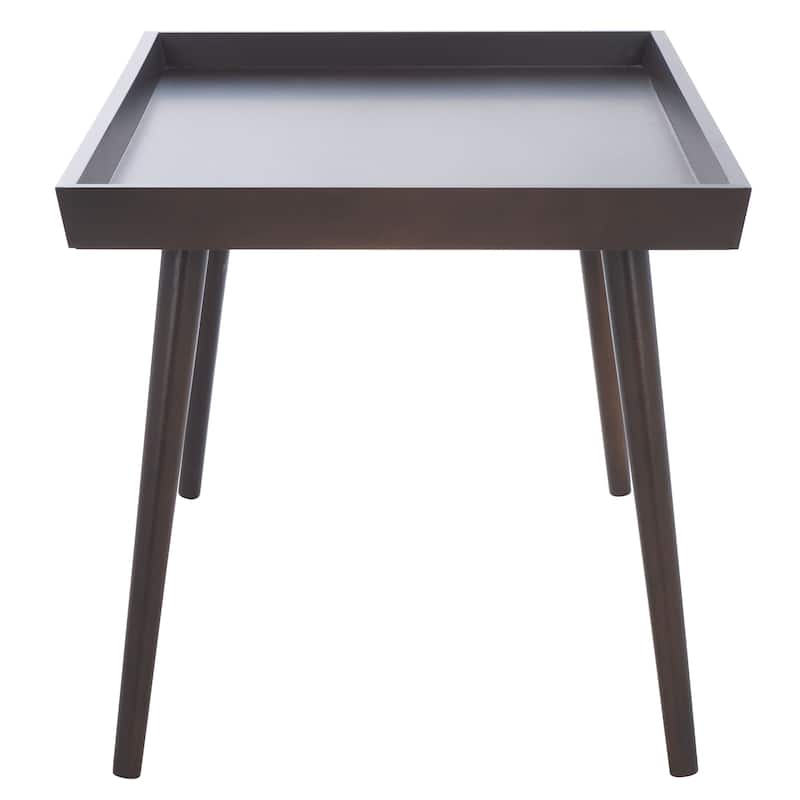 SAFAVIEH Parlee Antique White Coffee Table with Tray - 41.8" x 21.8" x 19" - 42"W x 22"D x 19"H
