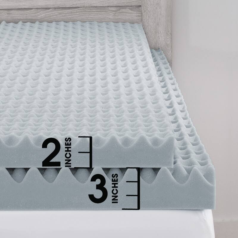 Dream Serenity Peak Comfort Memory Foam Mattress Topper