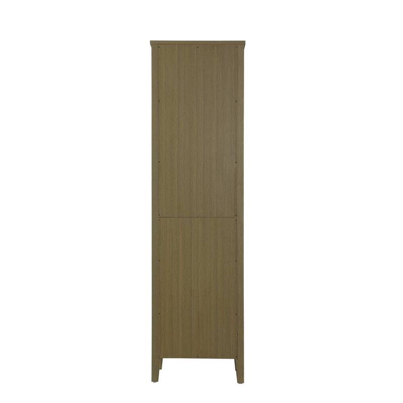 Laura 16-28 Inch Open Shelving Bath Storage Cabinet