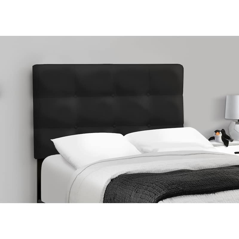 Twin Size Velvet Upholstered Platform Bed Frame with Foam Padding and Transitional Design