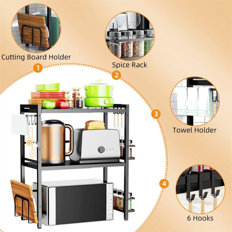 Countertop Kitchen Utensils Tableware Storage