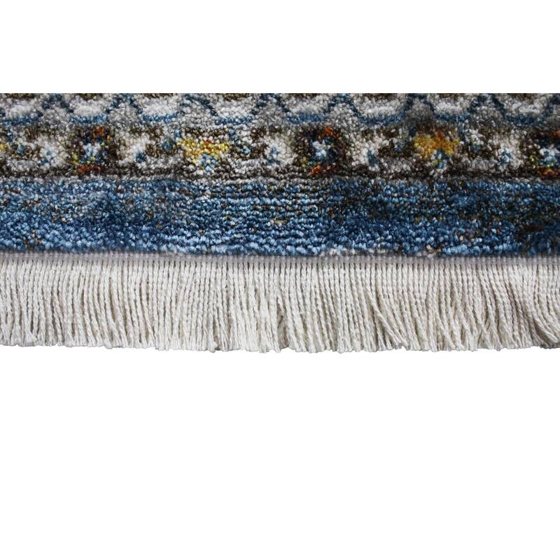 Bashian Graeme Blue Transitional Area Rug