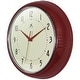 preview thumbnail 93 of 195, Infinity Instruments Round Retro Kitchen Wall Clock by Infinity Instruments