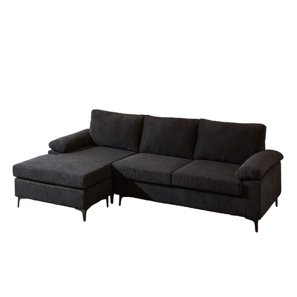【  Espiritu customceu  】 XIZZI Convertible Sectional Sofa L Shaped Couch for Living