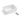 Durable 23.75-Inch Fireclay Farmhouse Apron Single Bowl White Kitchen Sink with Strainer
