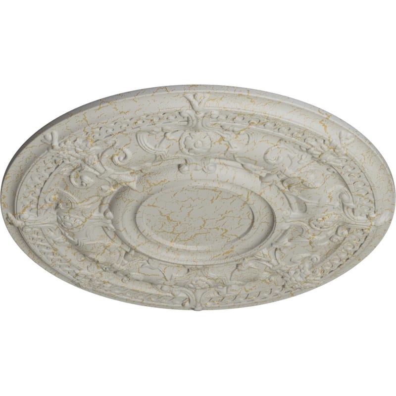 33 7/8"OD x 1 3/8"P Dauphine Ceiling Medallion
