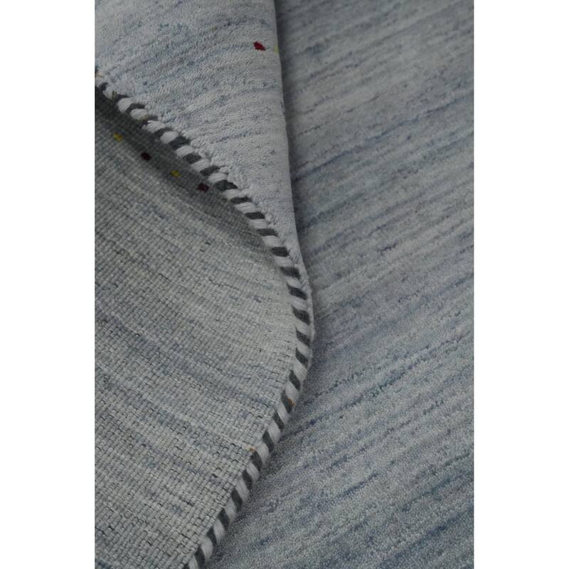 Tribal Wool Gabbeh Oriental Area Rug, Handmade Modern Carpet - 11' 4'' X 5' 2''