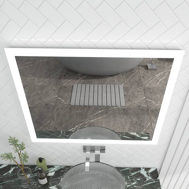 Sabrina Modern LED Bathroom Vanity Mirror