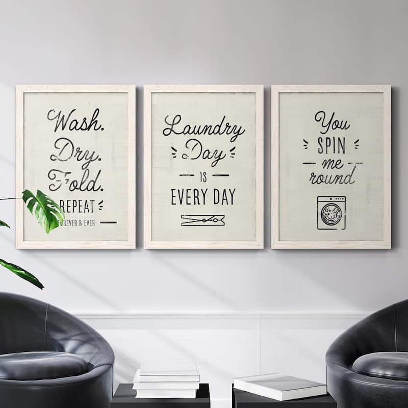 Laundry Room I-Premium Framed Canvas - Ready to Hang - Multi-Color