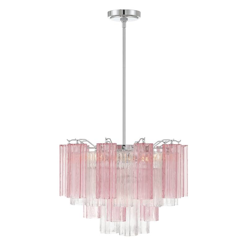 Crystorama Lighting Group ADD-306-SP Addis 6 Light 20" Wide Chandelier