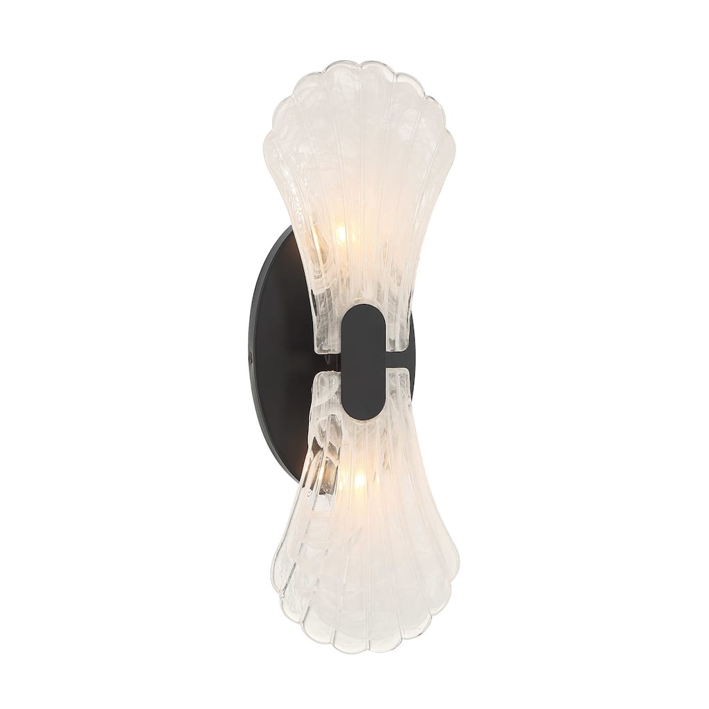 Savoy House 9-3607-2 Bancroft 2 Light 16" Tall LED Wall Sconce