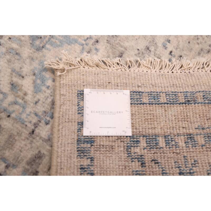 ECARPETGALLERY Hand-knotted Jules Serapi Ivory Wool Rug - 8'2 x 9'10