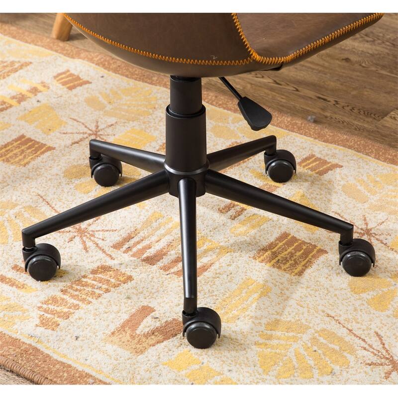 Faux Leather 360 Swivel Air Lift Office Chair