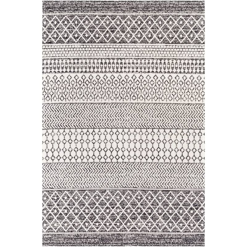 Livabliss Marbrey Moroccan Stripe Cotton Area Rug