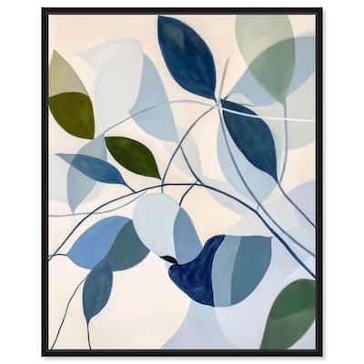Woven Botanicals I Canvas by Art Remedy