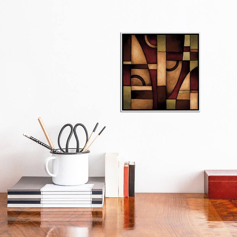 iCanvas "Connections II" by Eve Framed Canvas Print