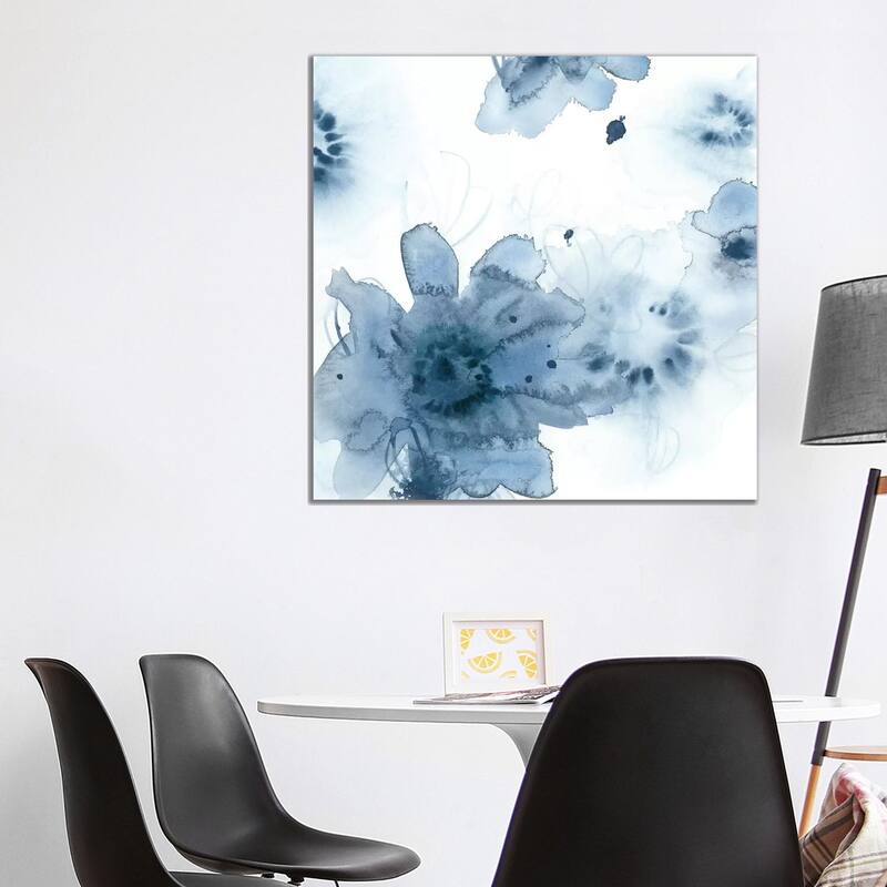 iCanvas "Aquatic Indigo II" by June Erica Vess Canvas Print - 37x37x1.5