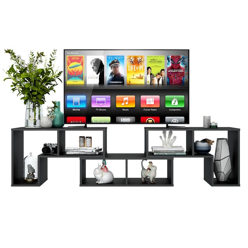 Costway 3 Pcs TV Stand for TV's up To 65'' Console Entertainment