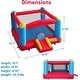 preview thumbnail 2 of 5, Funormous Enormous Giant Bounce House for Kids, Indoor Outdoor Inflatable Huge Bouncy Castle with Double Basketball Hoops