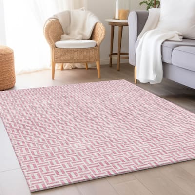 Premium Washable Super Soft Modern Geo Mayfield Rug