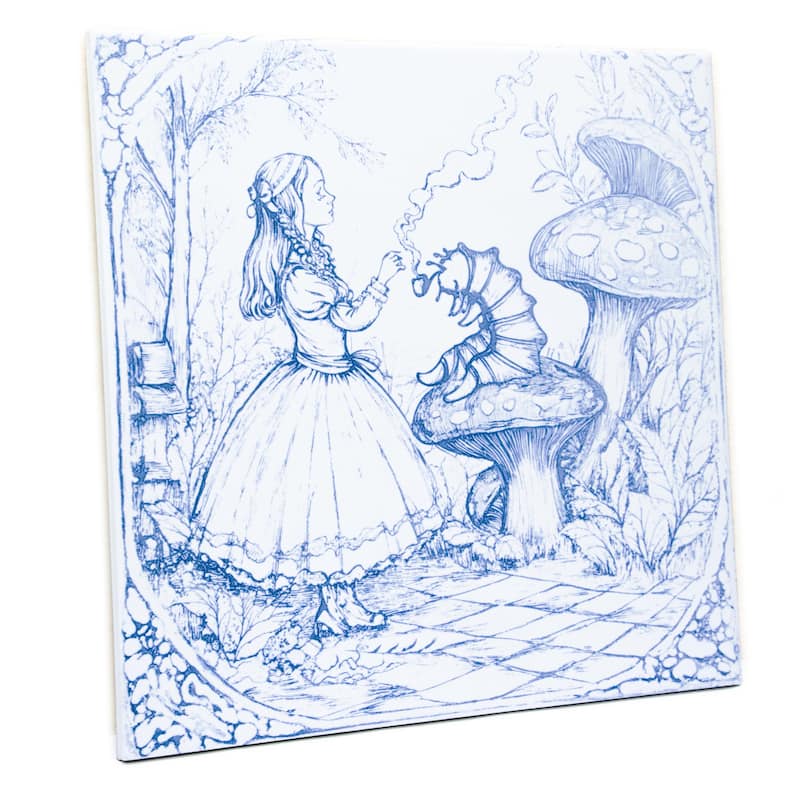 Merola Tile Once Upon A Tile 9-3/4" x 9-3/4" Porcelain Floor and Wall Tile