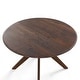 preview thumbnail 12 of 11, Furniture of America Abigail V Mid-Century Modern Walnut Handfinished Extendable 79-inch Dining Table with Butterfly Leaf