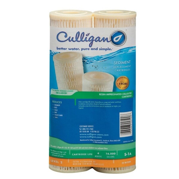 culligan sediment replacement cartridges