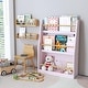 preview thumbnail 15 of 28, 3 Tier Kids Book Shelf,Kids Book Rack, Helps Keep Bedrooms, Playrooms, and Classrooms Organized