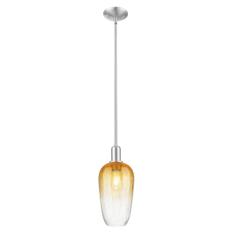 Innovations Lighting Downtown Urban - Brookhaven Flute - 1 Light 7" Stem Hung Mini Pendant