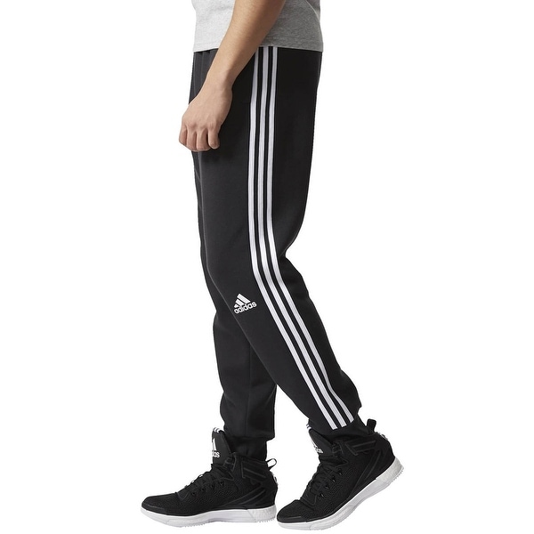 black pants with white stripe men