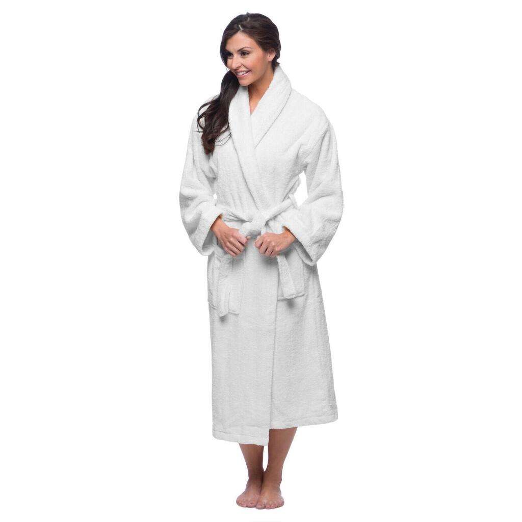 Classic Turkish Towels Shawl Cotton Terry Cloth Bath Robe