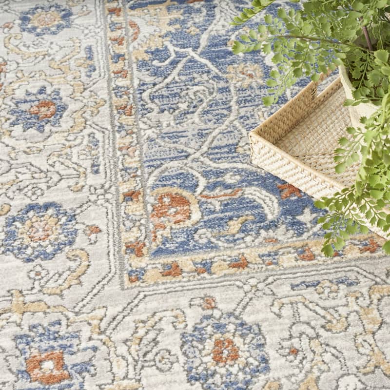 Nevu Power Loomed Area Rug By HomeRoots - 110' X '79' X '0.5