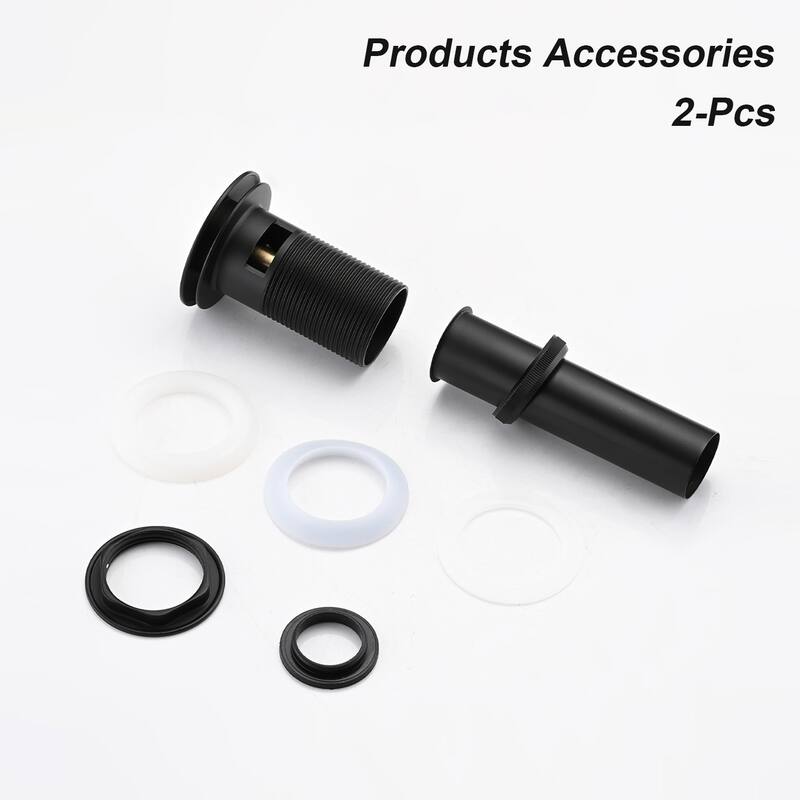 2 Pcs Bathroom Sink Drain With Overflow,Vessel Sink Lavatory Vanity Pop Up Drain Stopper,304 Stainless Steel