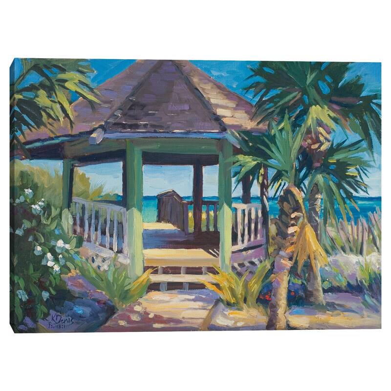 From My Porch Bright by Kathleen Denis Canvas Art Print