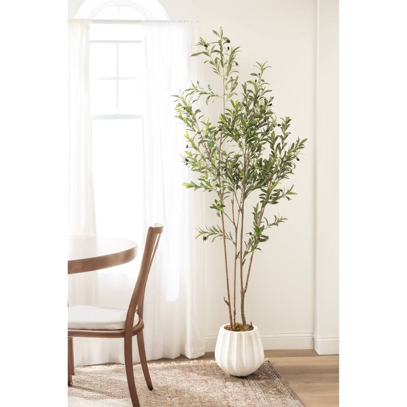 Kate and Laurel Oliveira Faux Olive Tree