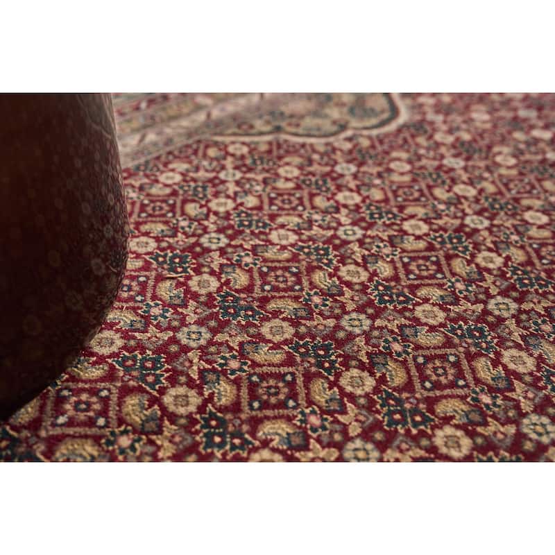 EXQUISITE RUGS ONE-OF-A-KIND Super Fine Tabriz Hand Knotted Camel Rug - 9'x12'