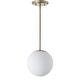 preview thumbnail 7 of 59, 7.75" Globe LED Pendant by JONATHAN Y