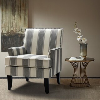 Akorda French Country Arm Chair with Nailhead Trim