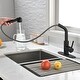 preview thumbnail 32 of 33, Single-Handle Pull-Out Sprayer Kitchen Faucet in Stainless