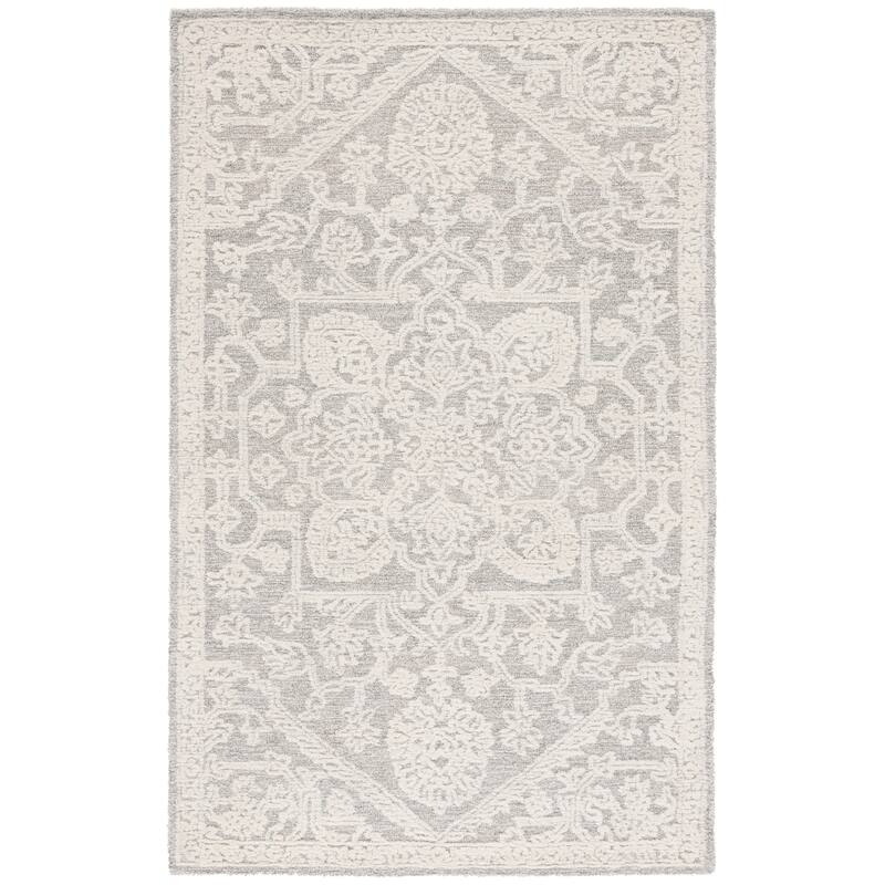 SAFAVIEH Handmade Ebony Wenke Modern & Contemporary Wool Rug