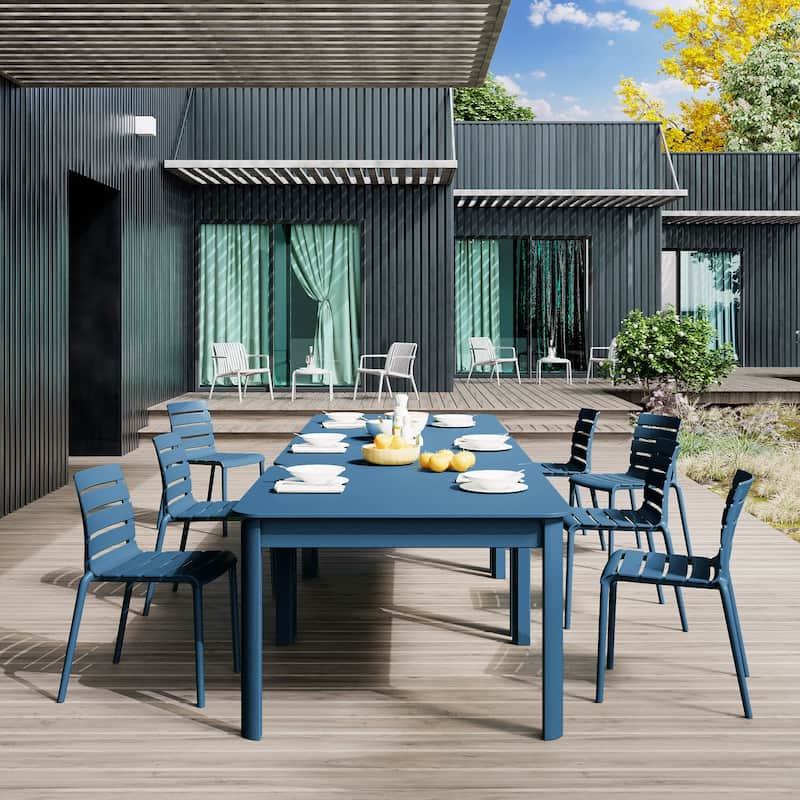 Rylan Stackable Plastic Chair for Indoors or Outdoors - Set of 2