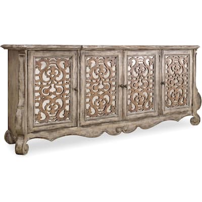 Hooker Furniture Chatelet 90" Wide Vintage Antique Luxury Heirloom