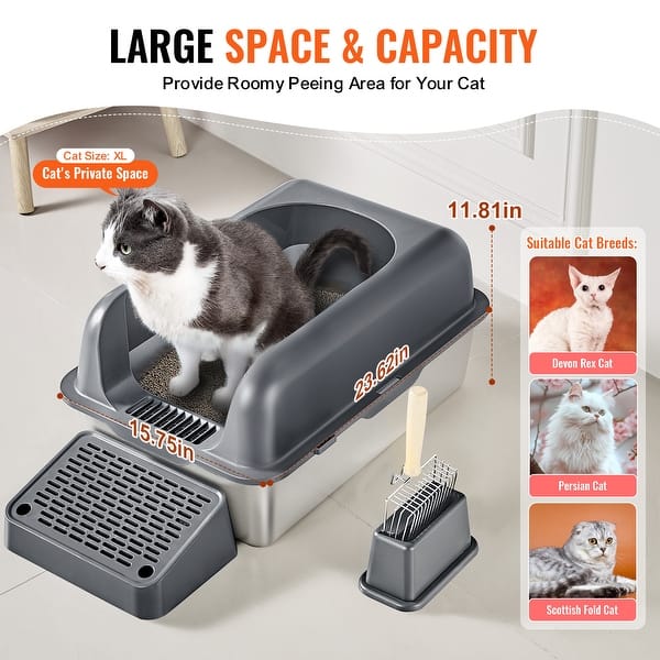 Pet Supplies Best Litter Box For High Peeing Cat The 11 Best Litter Boxes  For Multiple