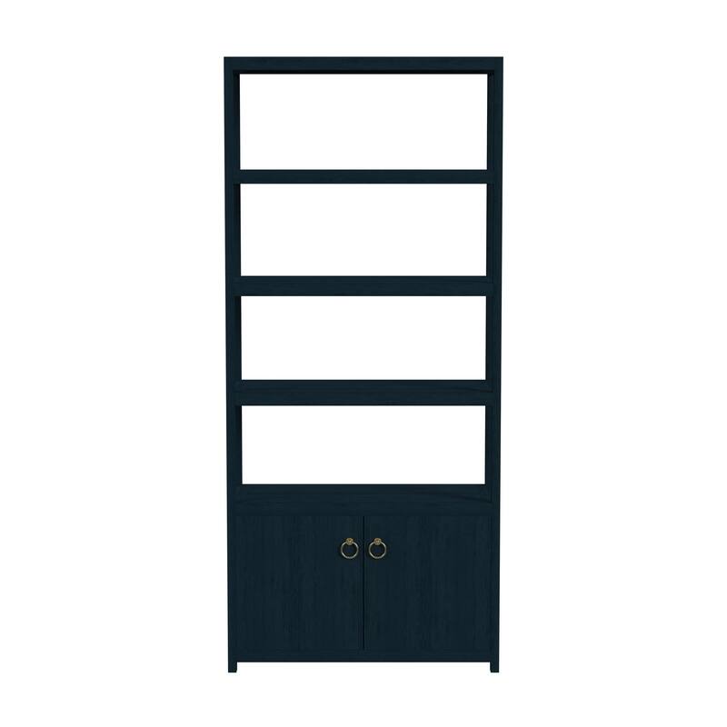 Lark 4-Tier Etagere Bookcase Cabinet