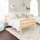 preview thumbnail 61 of 92, Walker Edison Solid Wood Convertible Twin-over-Twin Bunk Bed