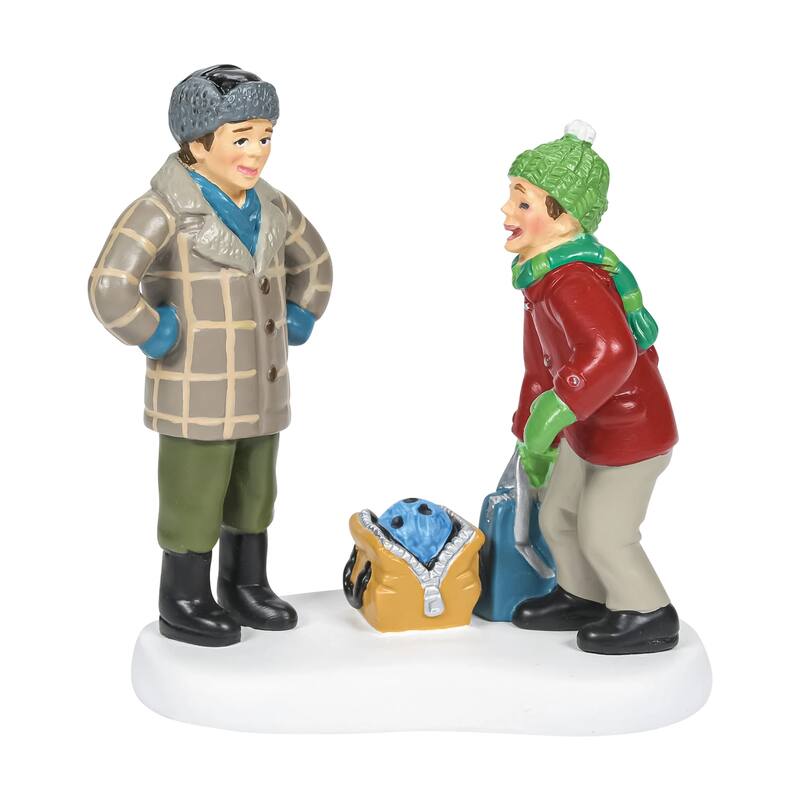 Department 56 Bowling Ball Humor Christmas Figurine