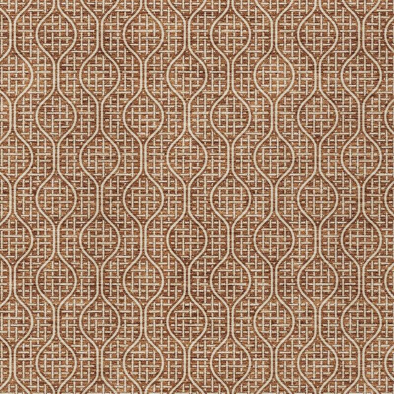 HomeRoots Geometric Transitional Rectangle Outdoor Rug