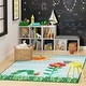 preview thumbnail 3 of 9, Eric Carle Elementary Sun Scene Machine Washable Kids Area Rug
